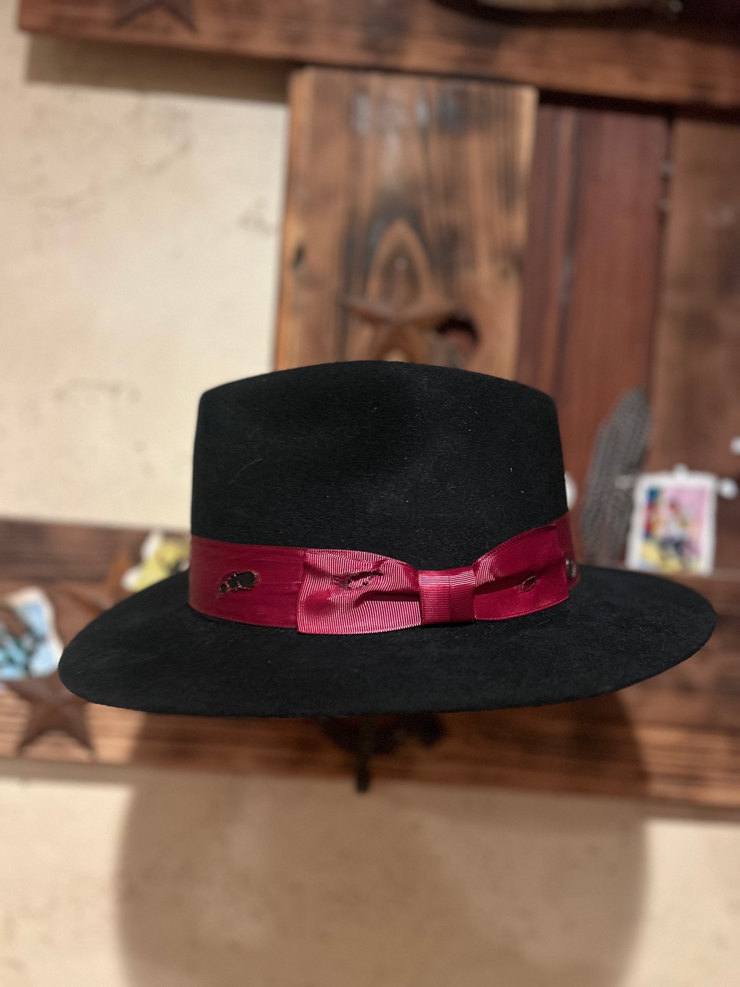 10x Classy Fedora Felt 7 1/8