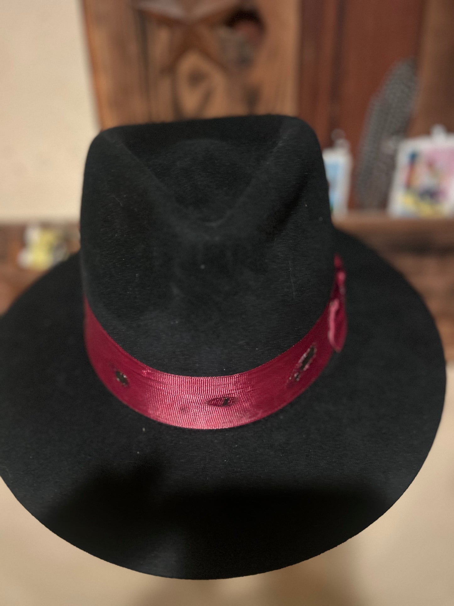 10x Classy Fedora Felt 7 1/8